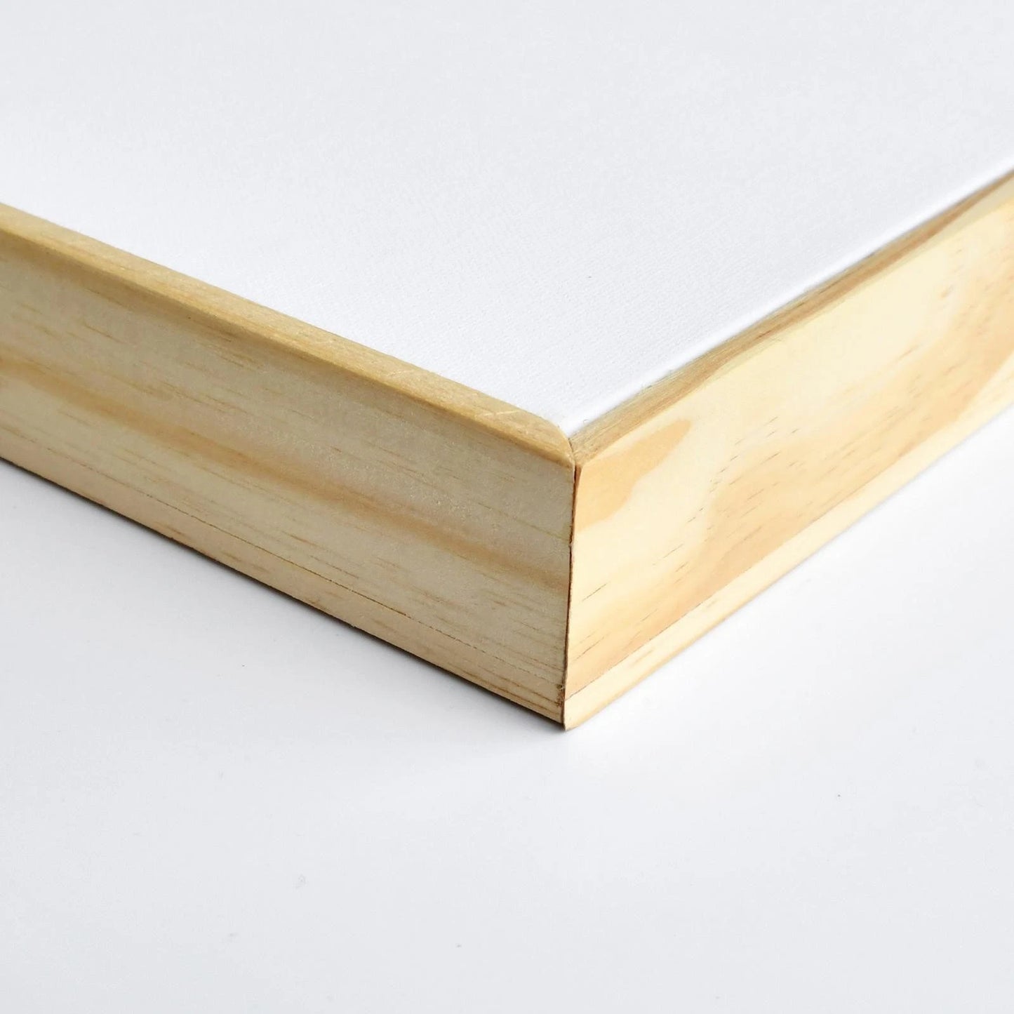 Boyle Wood Framed Canvas 40x50cm - Deep Edge, 100% Cotton, Multi-Media Compatible