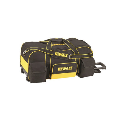 DeWALT Heavy Duty Roller Tool Bag, Large Capacity, Durable 1200 Denier, Telescopic Handle