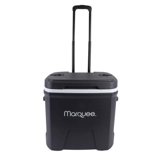 Marquee 38L Wheeled Insulated Cooler with Telescopic Handle & Cup Holders