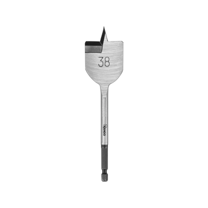 Kango 38mm Spade Bit, Wingless Design, ¼” Hex Shank, Multi Grind Edge