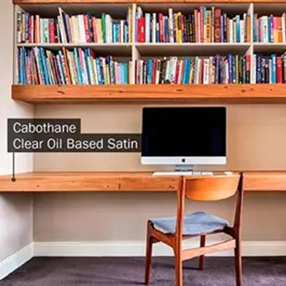 Cabot's Satin Oil-Based Polyurethane Varnish 250ml - Durable, Scratch & Stain Resistant