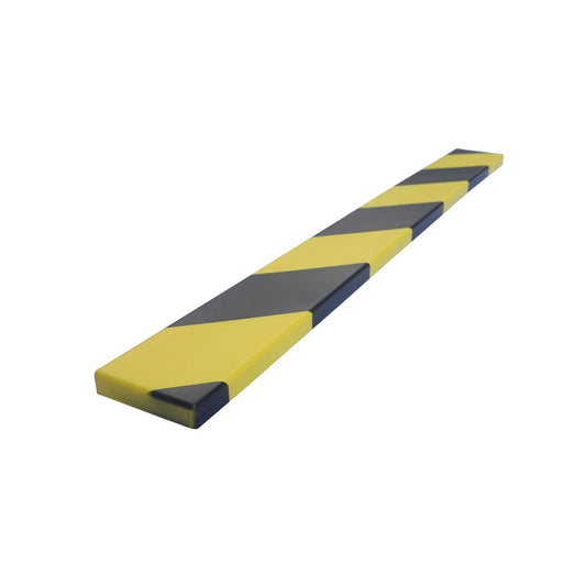 RapidMesh Foam Strip Protection 100x20x1000mm Black Yellow Impact Resistant Indoor Use