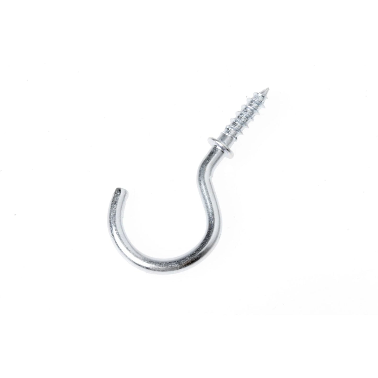 Everhang 10mm Zinc Plated Cup Hooks, 25 Pack - Secure, Easy Install, Indoor/Outdoor Use