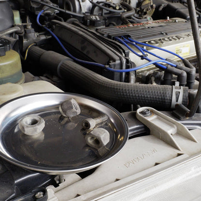 Everhang 150mm Magnetic Stainless Steel Bowl with PVC Coating, Rust-Resistant