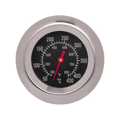 Jumbuck Replacement Hood Thermometer, Stainless Steel, 40°C-430°C, Easy Install, Dual Scale