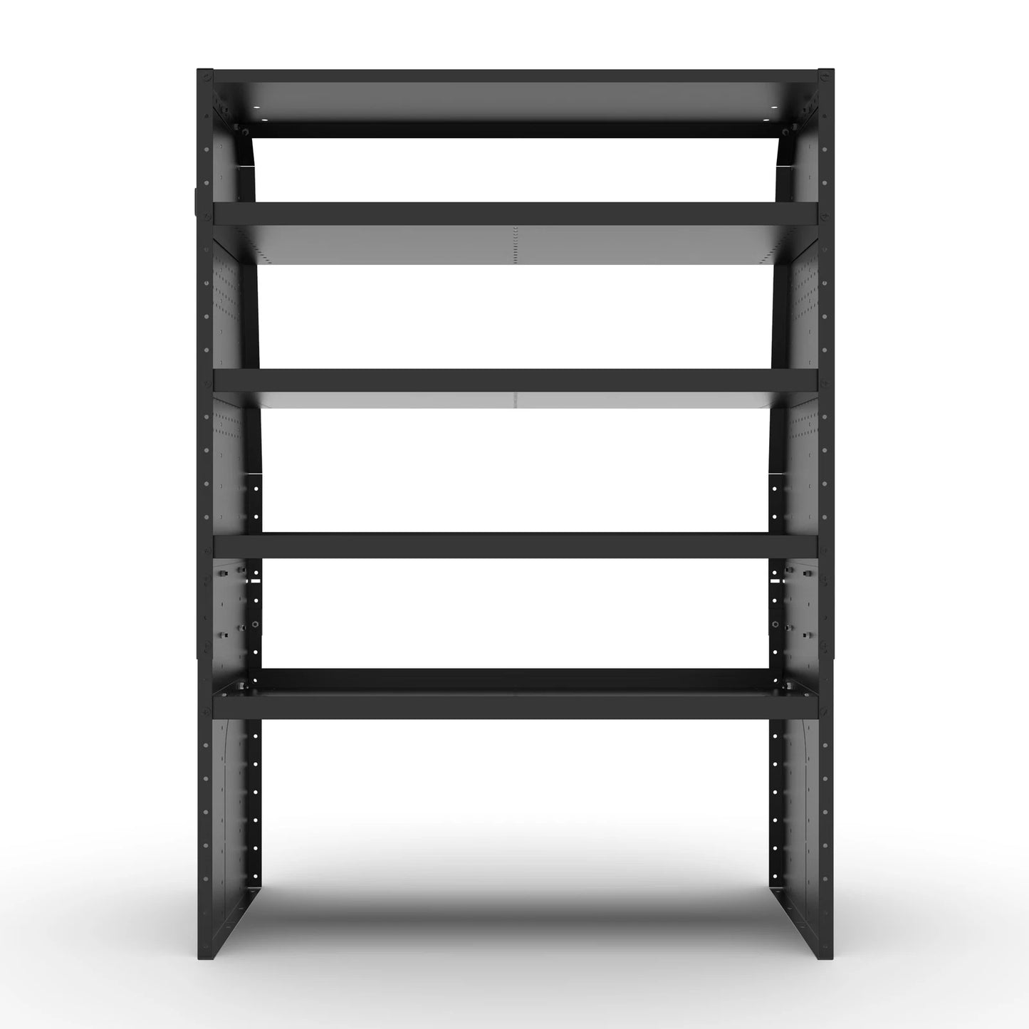 Rhino Van Storage Shelving Kit 1140-1340mm, 4 Adjustable Shelves, 30kg Capacity, Australian Made