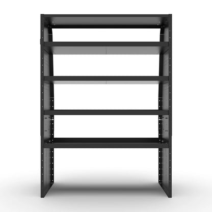 Rhino Van Storage Shelving Kit 1140-1340mm, 4 Adjustable Shelves, 30kg Capacity, Australian Made