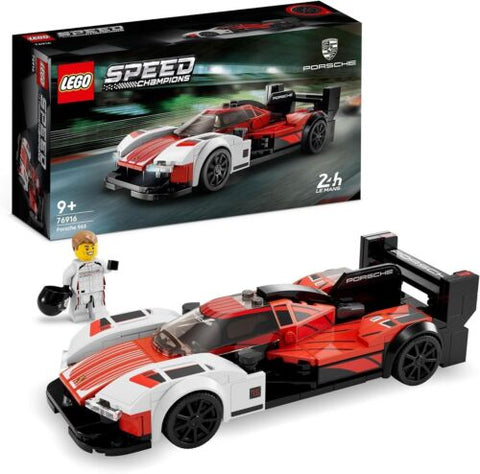 LEGO 76916 Speed Champions Porsche 963 Set Le Mans Daytona Hybrid Sports Car - Auzzistore