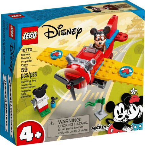 LEGO 10772 Disney Mickey Mouse's Propeller Plane Juniors 4+ - Auzzistore