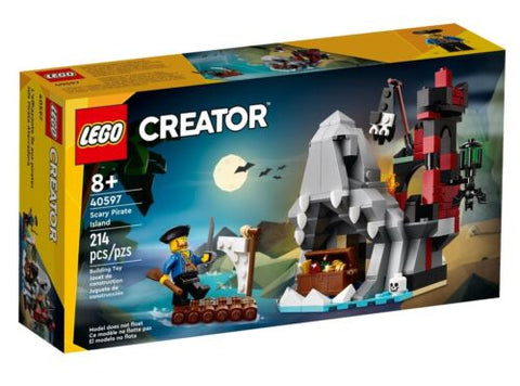 LEGO 40597 Creator Scary Pirate Island Set Shark Head Exclusive Halloween GWP - Auzzistore