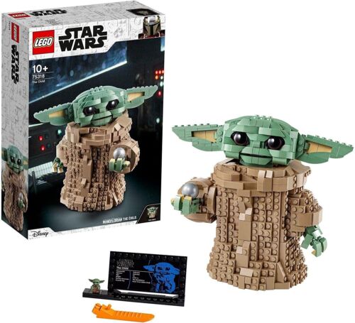 LEGO STAR WARS THE CHILD 75318 Mandalorian Baby Yoda Grogu Set - Auzzistore