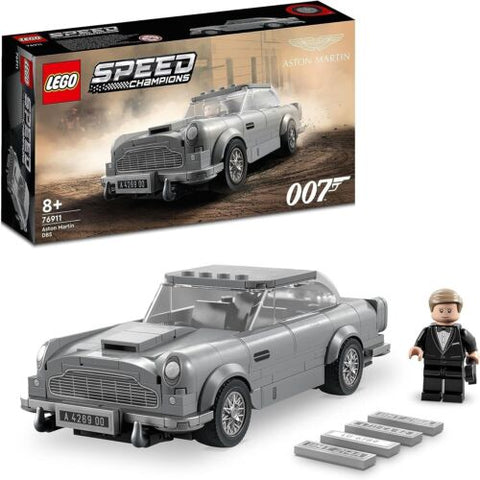LEGO 76911 Speed Champions 007 Aston Martin DB5 Set James Bond No Time To Die - Auzzistore