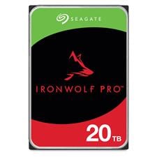 IronWolf Pro, NAS, 3.5" HDD, 20TB, SATA 6Gb/s, 7200RPM, 256MB Cache