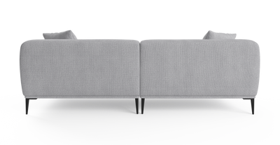 Brosa Seta 4 Seater Sofa B Gainsboro Grey