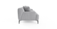 Brosa Seta 4 Seater Sofa (Gainsboro Grey)