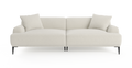 Brosa Seta 4 Seater Sofa - Seashell White