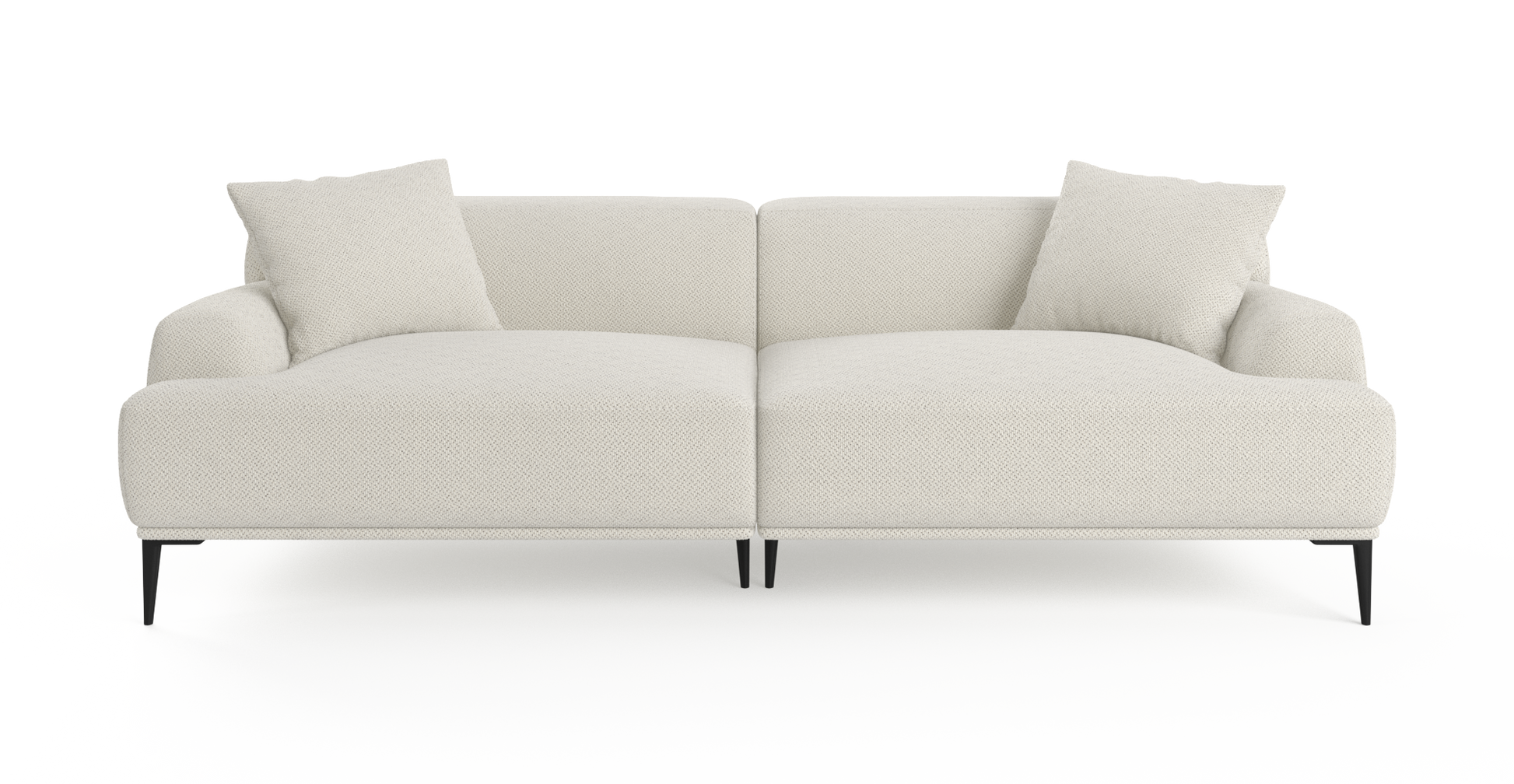 Brosa Seta 4 Seater Sofa (Seashell White)