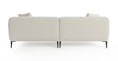 Brosa Seta 4 Seater Sofa - Seashell White