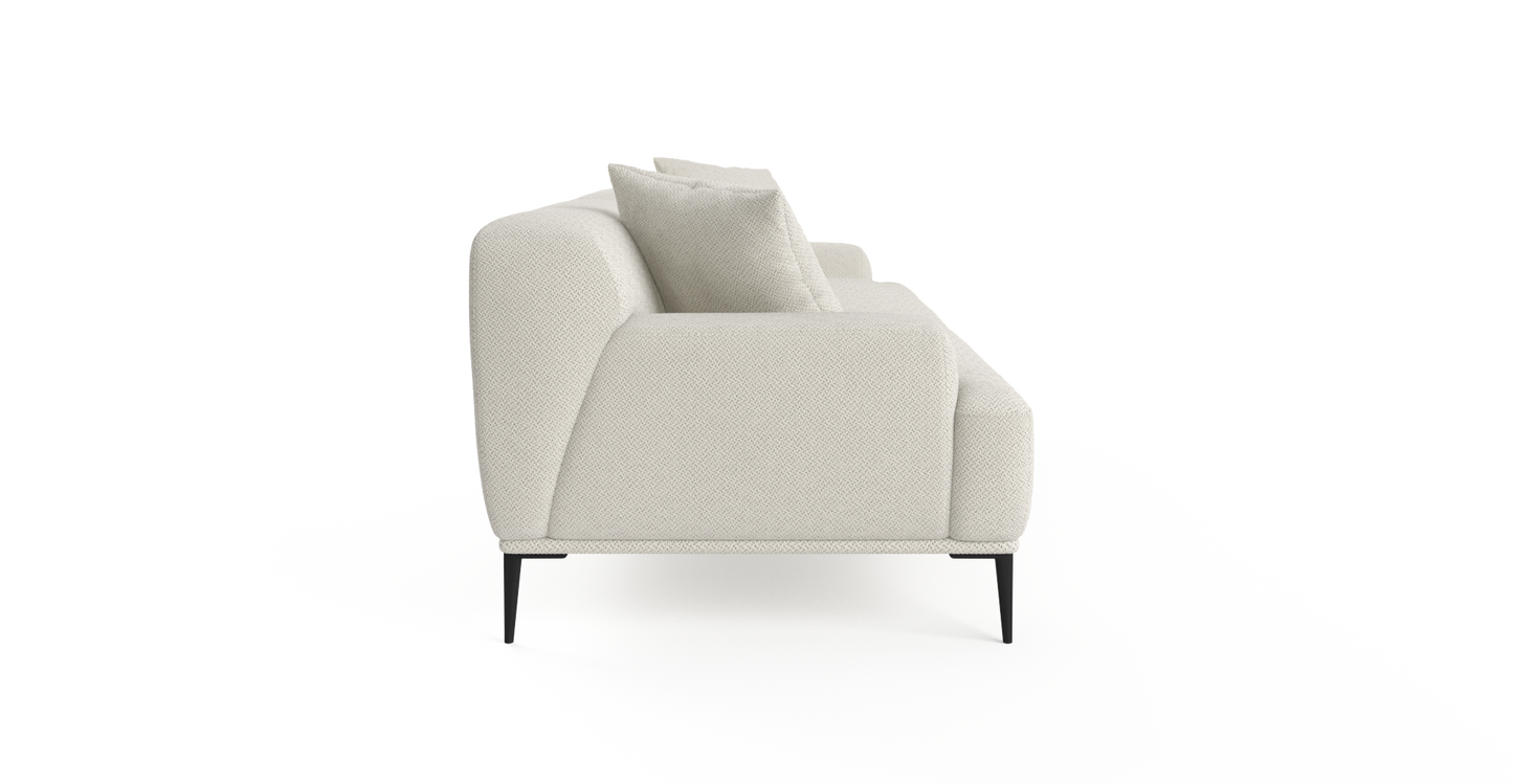 Brosa Seta 4 Seater Sofa (Seashell White)