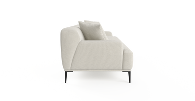 Brosa Seta 4 Seater Sofa - Seashell White