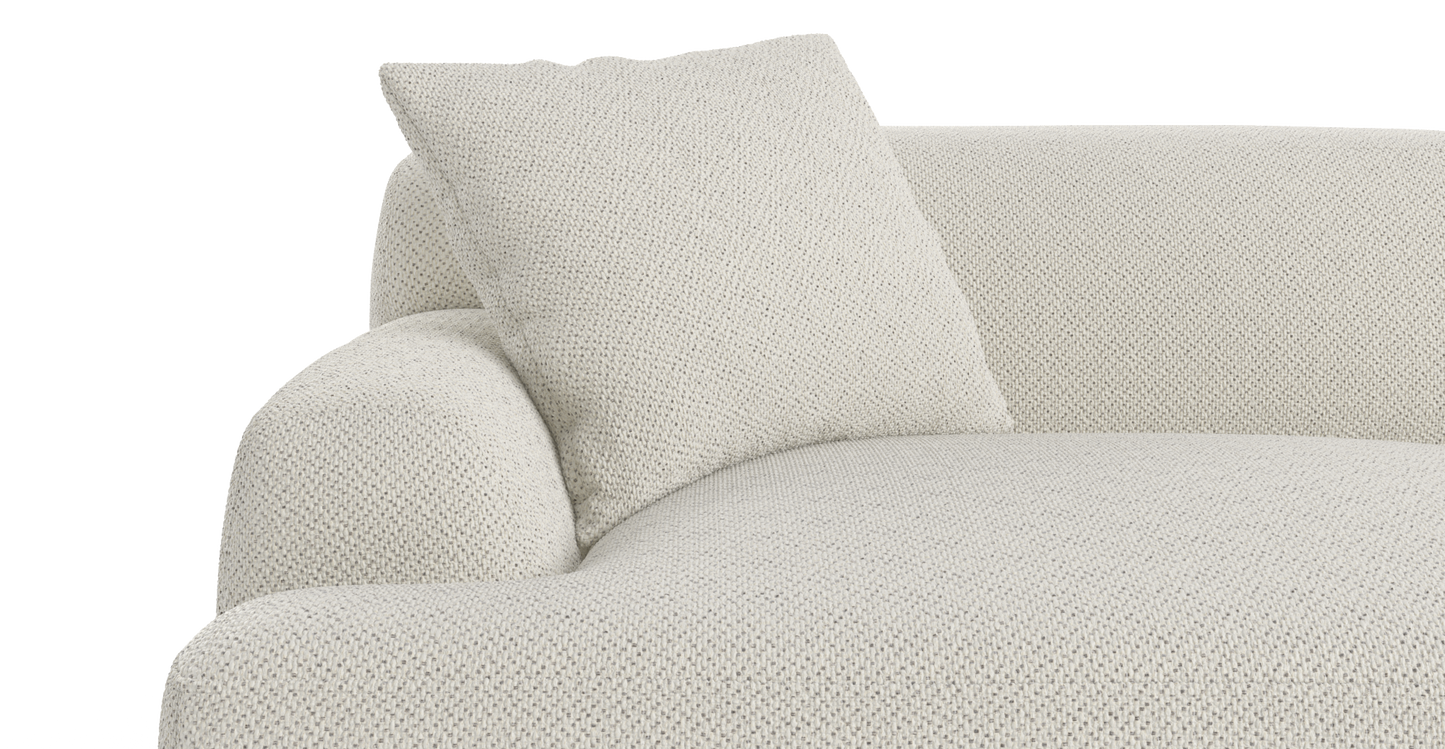 Brosa Seta 4 Seater Sofa (Seashell White)