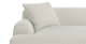 Brosa Seta 4 Seater Sofa (Seashell White)