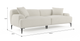 Brosa Seta 4 Seater Sofa (Seashell White)