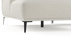 Brosa Seta 4 Seater Sofa with Chaise (Seashell White, Left Chaise)
