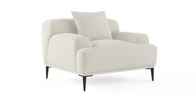 Brosa Seta Armchairs Seashell White