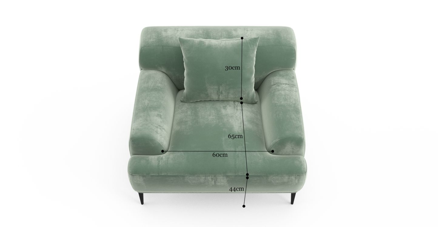 Brosa Seta Armchair (Russian Sage)