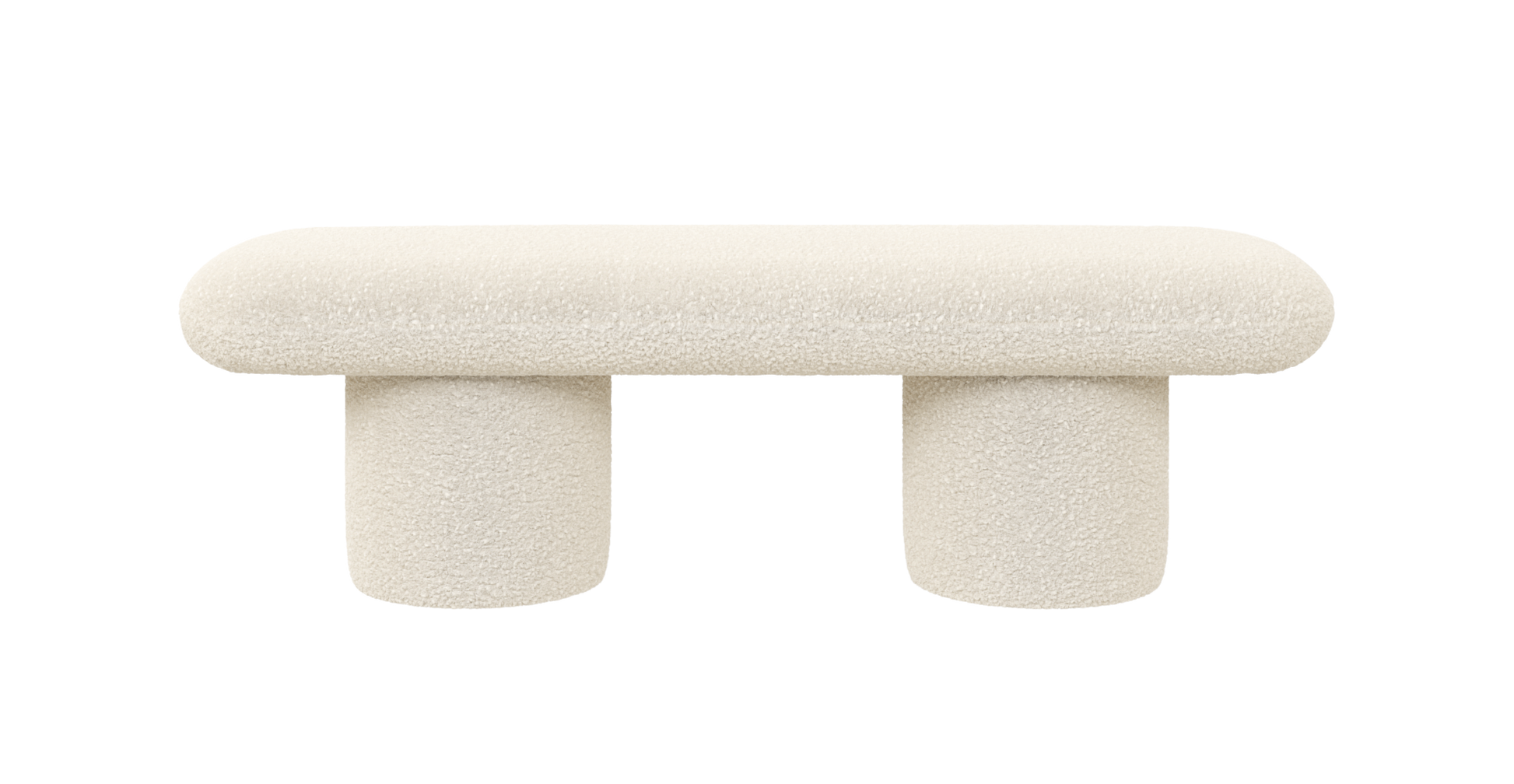 Brosa Totem Bench (Sesame Seed)