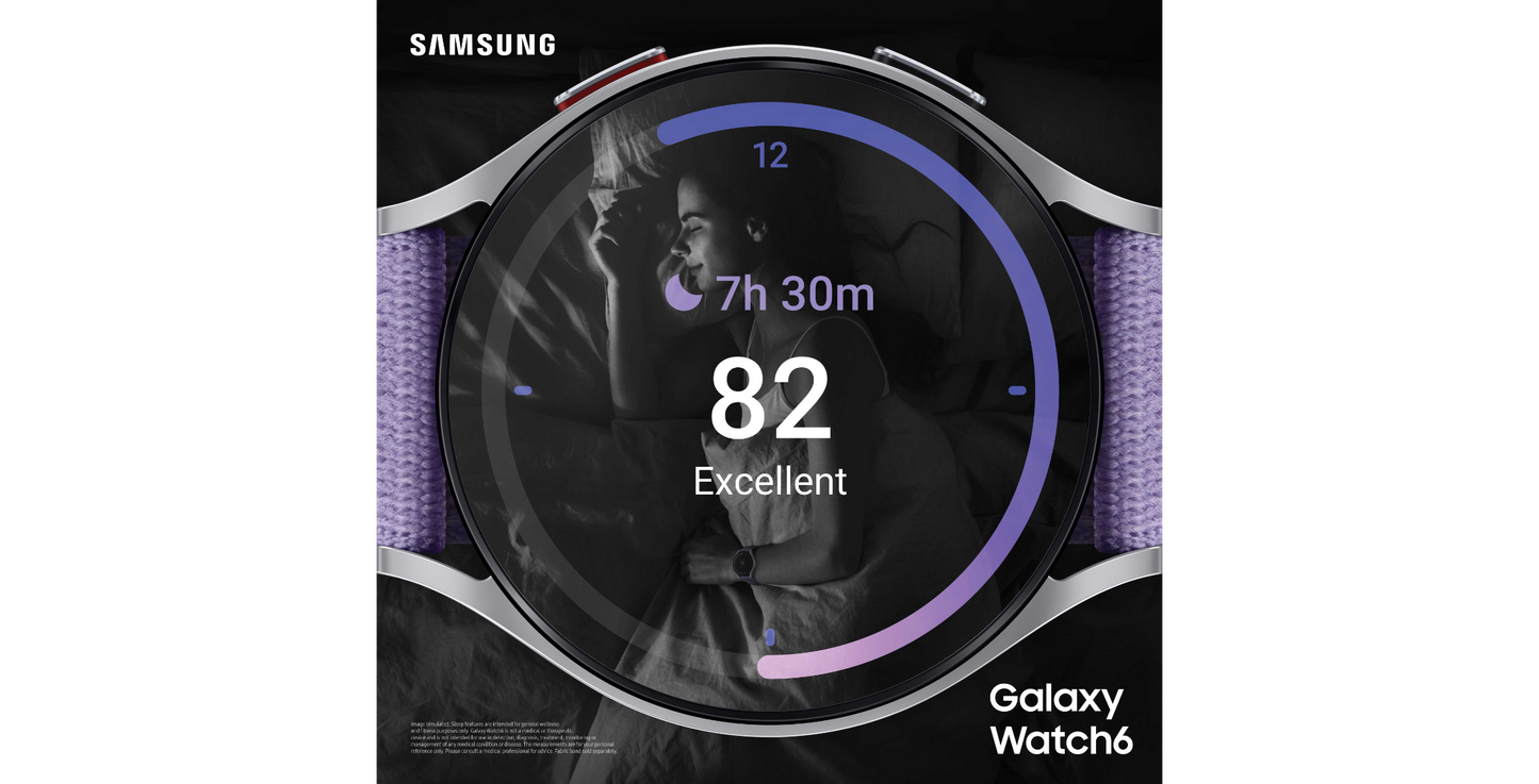 Samsung Galaxy Watch6 (44mm; Graphite)