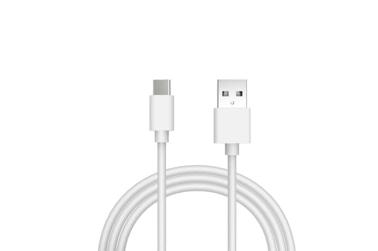 USB-C to USB-A Cable IF Certified (White) (1m)