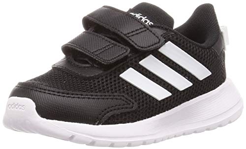 adidas Unisex Kid's Tensaur Run I Gymnastics Shoe Child, Cblack Ftwwht Cblack, 7.5 US