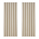 Artiss 2X Blockout Curtains Eyelet 240x230cm Beige