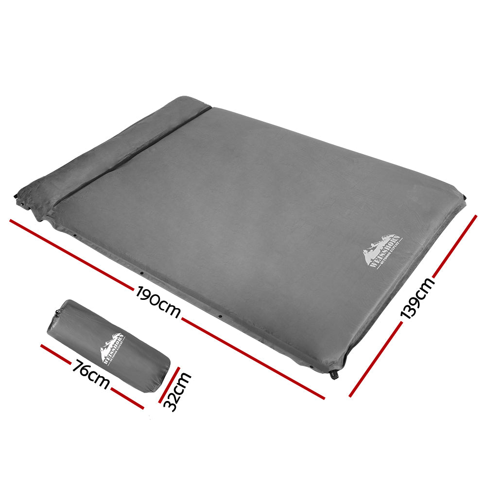 Weisshorn Self Inflating Mattress - Grey Auzzi Store