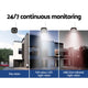 UL-tech Wireless CCTV Security System 8CH NVR 3MP 8 Square Cameras – view 5