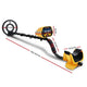 LCD Screen Metal Detector with Headphones - Yellow | Auzzi Store