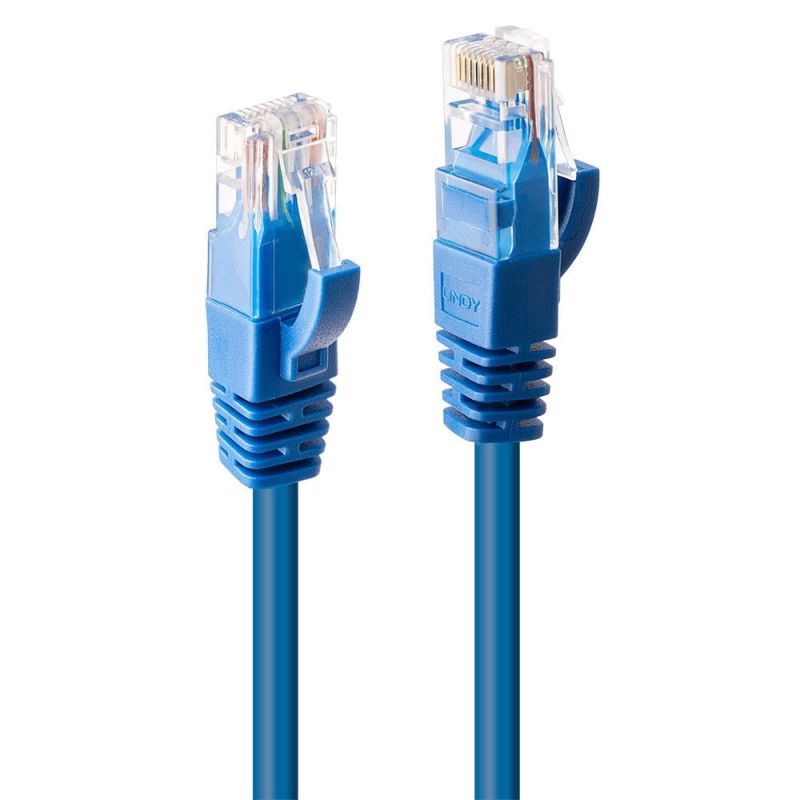 LINDY 2m CAT6 UTP Cable Blue | Auzzi Store