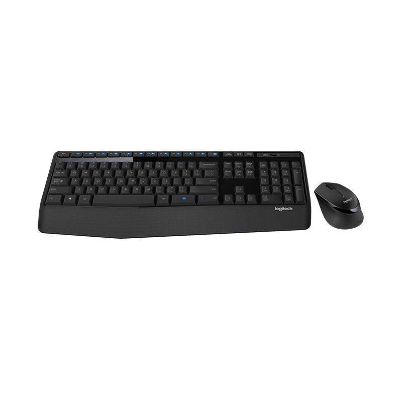 LOGITECH MK345 Wireless Keyboard & Mouse Combo Full Size 12 Media Key Long Battery Life Comfortable | Auzzi Store
