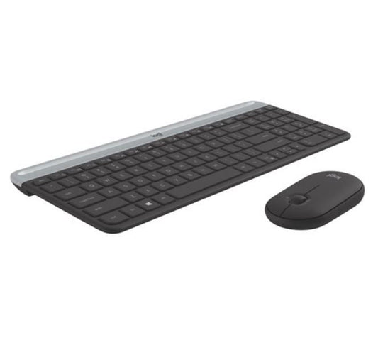 LOGITECH MK470 Slim Wireless Keyboard Mouse Combo Nano Receiver 1 Yr | Auzzi Store