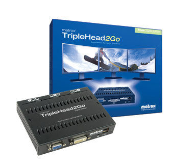 Matrox TripleHead2Go Digital Edition External Multi-Display Adapter