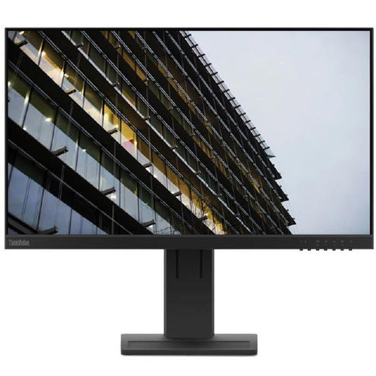 Lenovo ThinkVision E24-28 -62C7MAR4AU- 23.8" FHD 4ms/6ms 60Hz IPS / VGA, HDMI, DP / SPK SWIVEL, PIVOT, HAS / VESA