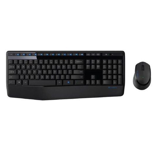Logitech Wireless Keyboard & Mouse Combo, MK345, Black, USB