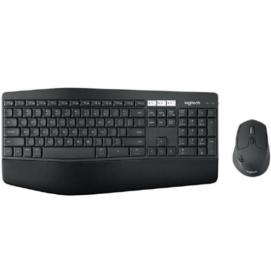 Logitech Wireless Keyboard & Mouse Combo, MK850 Desktop, Black, USB Receiver and Bluetooth