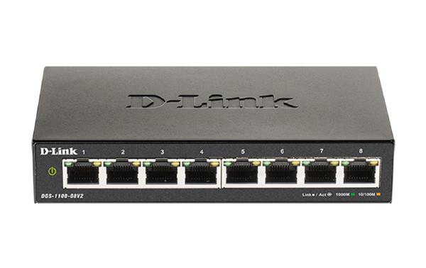 D-Link 8-Port Gigabit Smart Managed Switch