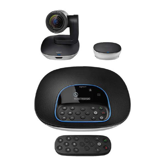 Logitech CC3500e ConferenceCam GROUP FHD Video Conferencing System for mid to large-sized meeting rooms. [960-001054]