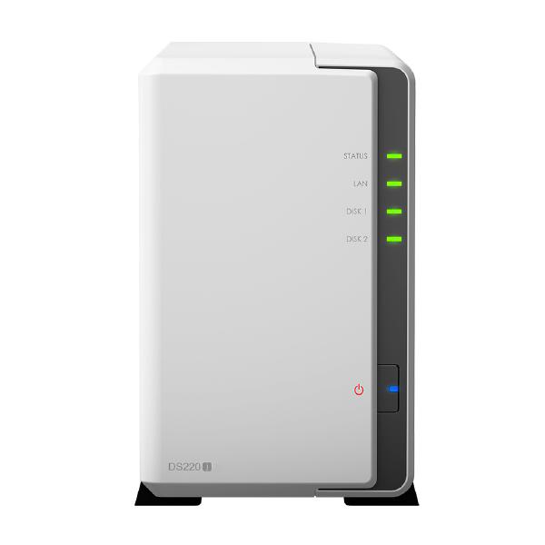 Synology DiskStation DS220J 2-Bay 3.5&quot; Diskless 1xGbE NAS (Tower) , Realtek RTD 1.4GHz, 512MB RAM DDR4, 2 x USB3.0, 2 Yr Wty - Limited Stock Promo