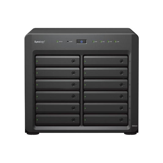 Synology DiskStation DS2422+ 12-Bay 3.5" Diskless, AMD Ryzen Quad-core 2.2GHz , 4xGbE NAS (Scalable)  ( Expansion Unit