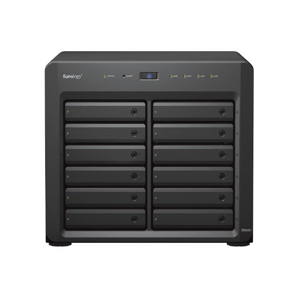 Synology DiskStation DS2422+ 12-Bay 3.5" Diskless, AMD Ryzen Quad-core 2.2GHz , 4xGbE NAS (Scalable)  ( Expansion Unit